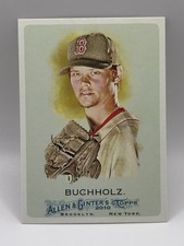 2010 Topps Allen & Ginter Clay Buchholz #69 Boston Red Sox NM