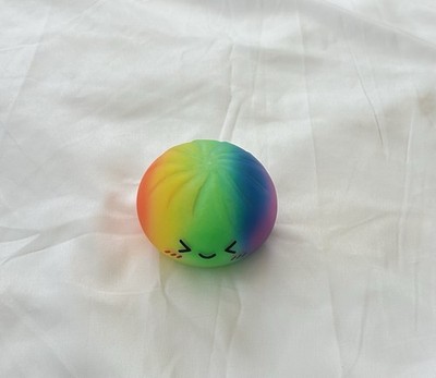 ULTRA RARE Rainbow Dumpling Squishy Hidden Edition Butter Feel Slow Rise Bao Bun