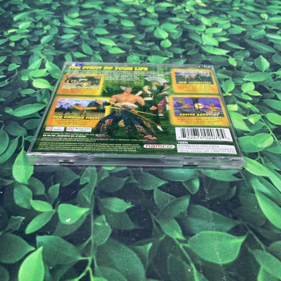 Brand New Sealed Tekken 3 Namco Sony PlayStation Greatest Hits - Image 3 of 4