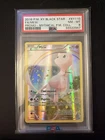 2016 POKEMON XY BLACK STAR PROMO #XY110 FA/MEW PROMO-MYTHICAL P.M.COLL. PSA 8
