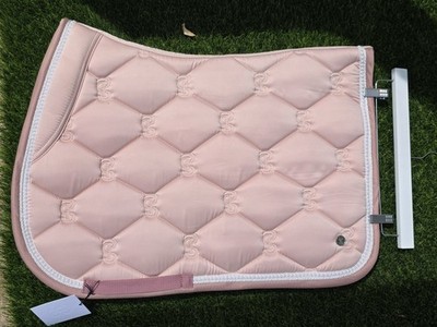 Ps Sweden Full Jump Saddle Pad- Dull Rose Christmas Pearl NWT