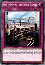 Sour Scheduling Red Vinegar Vamoose 1st Edition Photon Hypernova Yugioh