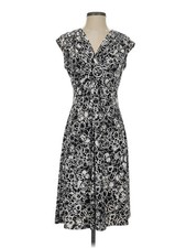 Chaps Women Gray Casual Dress S