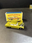 Matchbox Lesney Opal Diplomat #36 C Original E4 Box Silver Motor Blk Base 1966