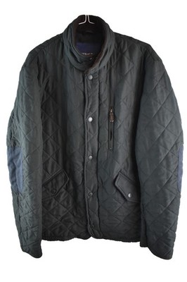 FERAUD JEANS Balack Padded Jacket Gr. M Herren Full Zip Gesteppt Freizeit Outdoor