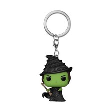 Funko Pop! Llavero: Malvado - Elphaba - Llavero Novedad - Mini Figura Coleccionable