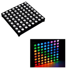 8x8 RGB LED Dot Matrix Module 5mm/60mm(2.3") Common Anode JLD2088 2088AS 2088RGB