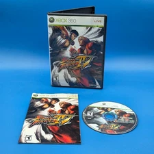 Street Fighter IV Xbox 360 AD Complete CIB