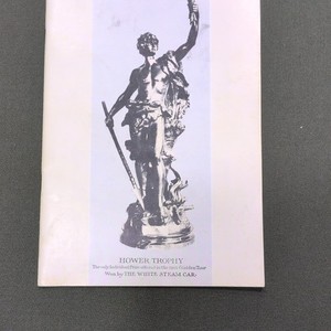 White Steam Car Hower Trophy Brochure 1907 Reproduction