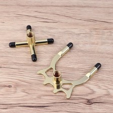 2PCS Snooker Billiards Cue Racks Bridge Head Cross Holders Pool Cue Stick Holder