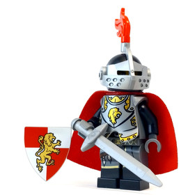 LEGO Castle Lion Paladin Knight Minifigure CMF 71047 Kingdoms 7947 D&D 10223