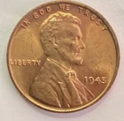 1945 UNC LINCOLN WHEAT CENT PENNY Beauty