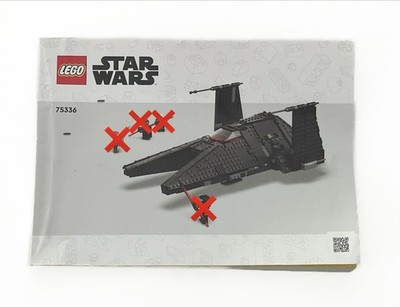 LEGO Star Wars 75336 Inquisitor Transport Scythe ohne Minifiguren und Karton