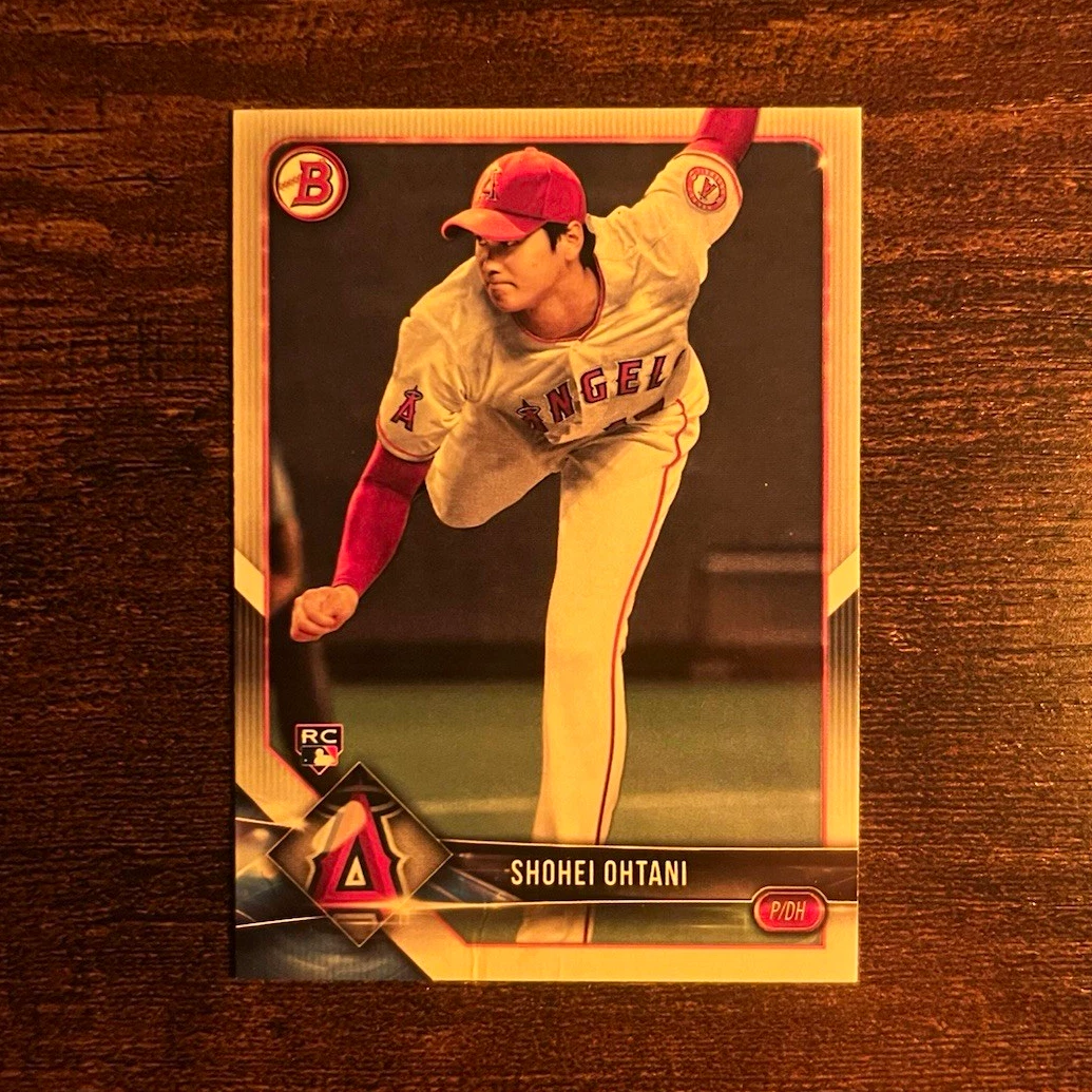 Bowman Shohei Ohtani Baseball 2018 Season Sports Trading Cards