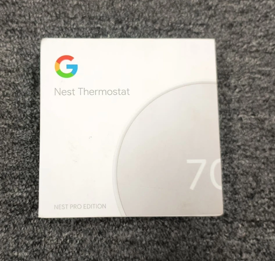 Google Nest Programmable Smart Wi-Fi Thermostat - White (GA02180-US) - OBN, K2