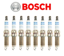OEM Spark Plug Set Double Platinum (8pcs) Bosch for BMW V8 5 7 X5 X6 M 08-14