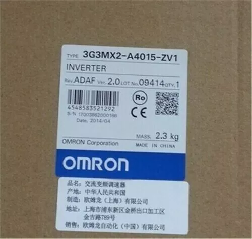 New Original Omron 3G3MX2-A4015-ZV1 inverter Module 3G3MX2-A4015-ZV1 In Box