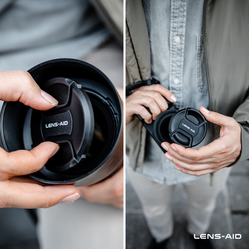 Bouchon d'objectif 37-105 mm pour objectifs d'appareil photo : bouchon de protection Lens Cap bouchon de rechange - Photo 2/5