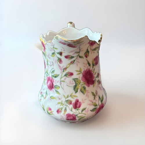 Lefton China Rose Chintz set da tè pranzo tazze piattini crema dipinto a mano - Foto 13 di 16