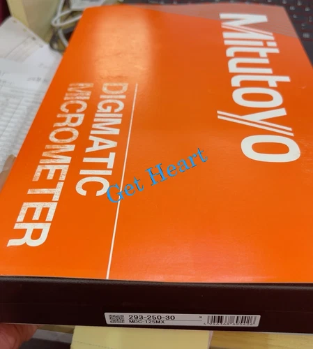 New Mitutoyo 293-250-30 Digital External Micrometer FedEx or DHL or UPS