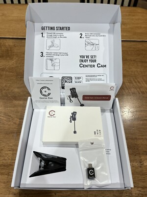 Center Cam: The World's First Middle-Screen Webcam - 1080p Plug & Play USB