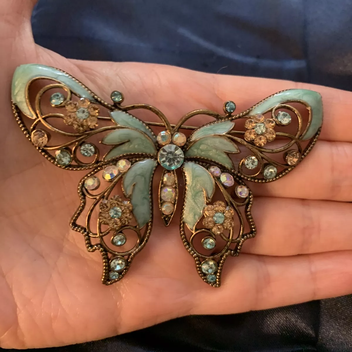 Avon butterfly best sale brooch