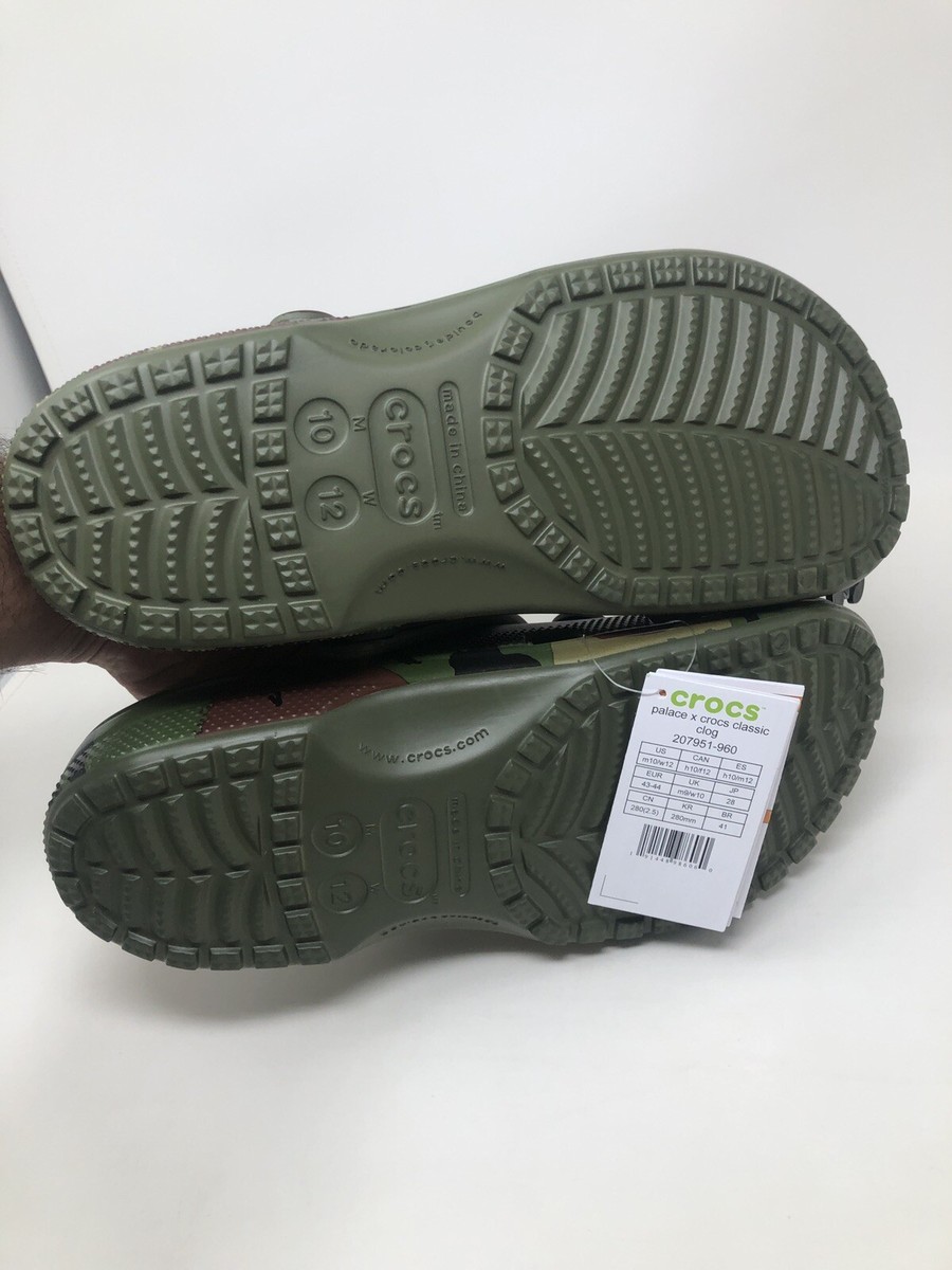 パレス クロックス カモフラ Palace Crocs Classic Clog Camo Palace x Crocs Classic Clog “Jungle Camo” Release Date