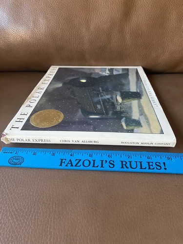 Vintage ~ 1985 POLAR EXPRESS Book ~ Chris Van Allsburg ~ 1st Edition Book - Picture 4 of 14
