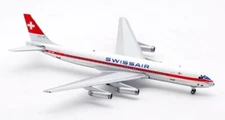 1:200 IF200 Swissair Douglas DC-8-62 HB-IDE w/ stand