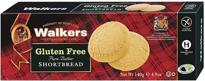 Walkers Biscotti Senza Glutine Tondi 140g