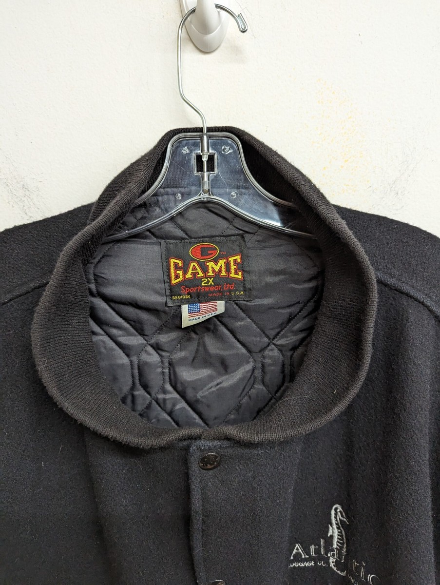 ジャケット・アウター GAME SPORTSWEAR VARSITY JACKET 2XL AH GAME SPORTSWEAR VARSITY JACKET 2XL AH