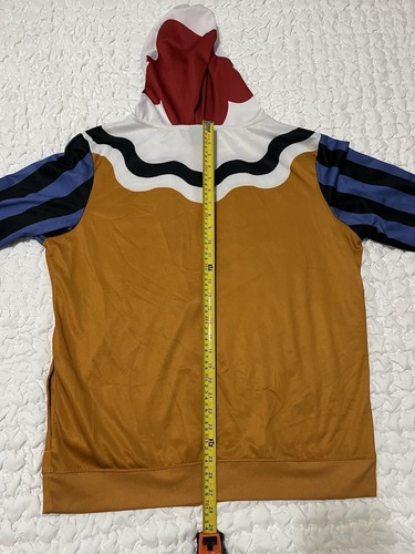 Scary Clown Bioworld Costume Full Zip Hoodie Sweatshirt Men’s L - Picture 7 of 7