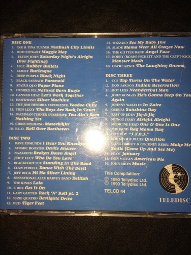 Verschiedene Künstler - Back in Time - 3 CD's - CD Album - Bild 3 von 3