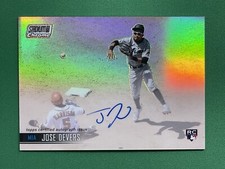 2021 Topps Stadium Club Chrome JOSE DEVERS RC AUTOGRAPHS #SCCAV-JDE