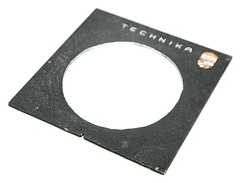 5x7" Linhof Technika IV & V Original Lens Board 129x129mm With HUGE 91mm Opening