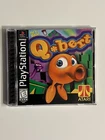 Qbert (Sony PlayStation 1, 1999) PS1 Game And Artwork