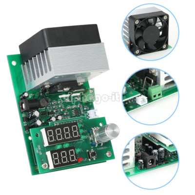 Konstantstrom Elektronische Last 9,99A 60W 30V Entladung Batterie Kapazität Tester