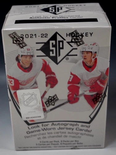 Upper Deck SP 2021-22 Hockey Factory Sealed 8 Pack Blaster Box-Look for AUTO NIB