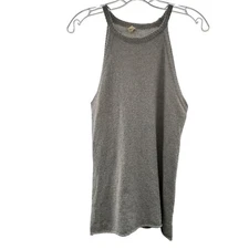 Wishlist Women's Halter Sweater Gray Size Small
