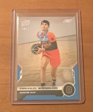 2021 TOPPS NOW OVERTIME ELITE #D12 EMMANUEL MALDONADO (RC) -NUMBERED 38/49 BLUE