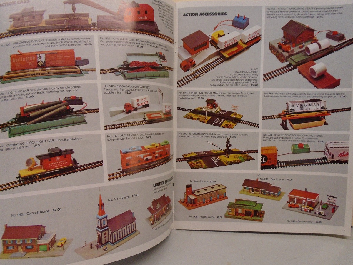 1973-74 TYCO HO SCALE ELECTRIC TRAINS 36 PAGE CATALOG IN