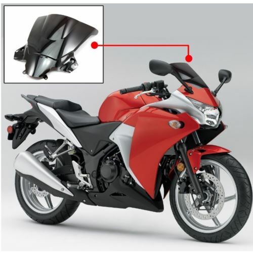 Motorcycle Windscreen Black Double Bubble Windscreen For Honda CBR600RR
