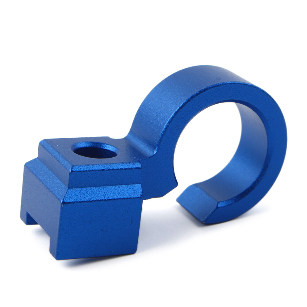CNC Front Brake Hose Clamp Cable Guide Line For Suzuki DRZ400SM 2005-22 Blue