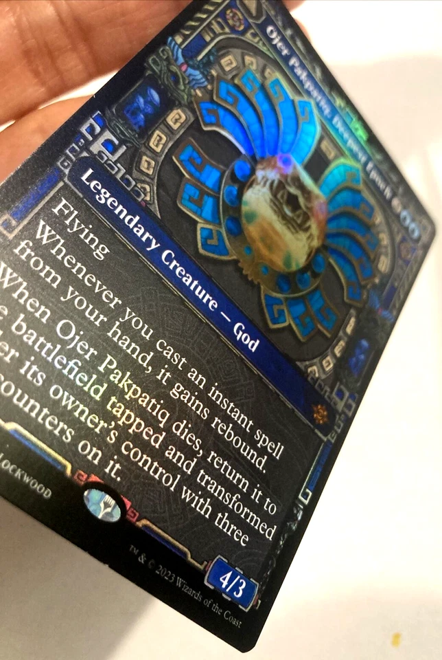 MTG Ojer Pakpatiq, Deepest Epoch *SHOWCASE FOIL* Lost Caverns of Ixalan 315 NM - Image 3 of 4