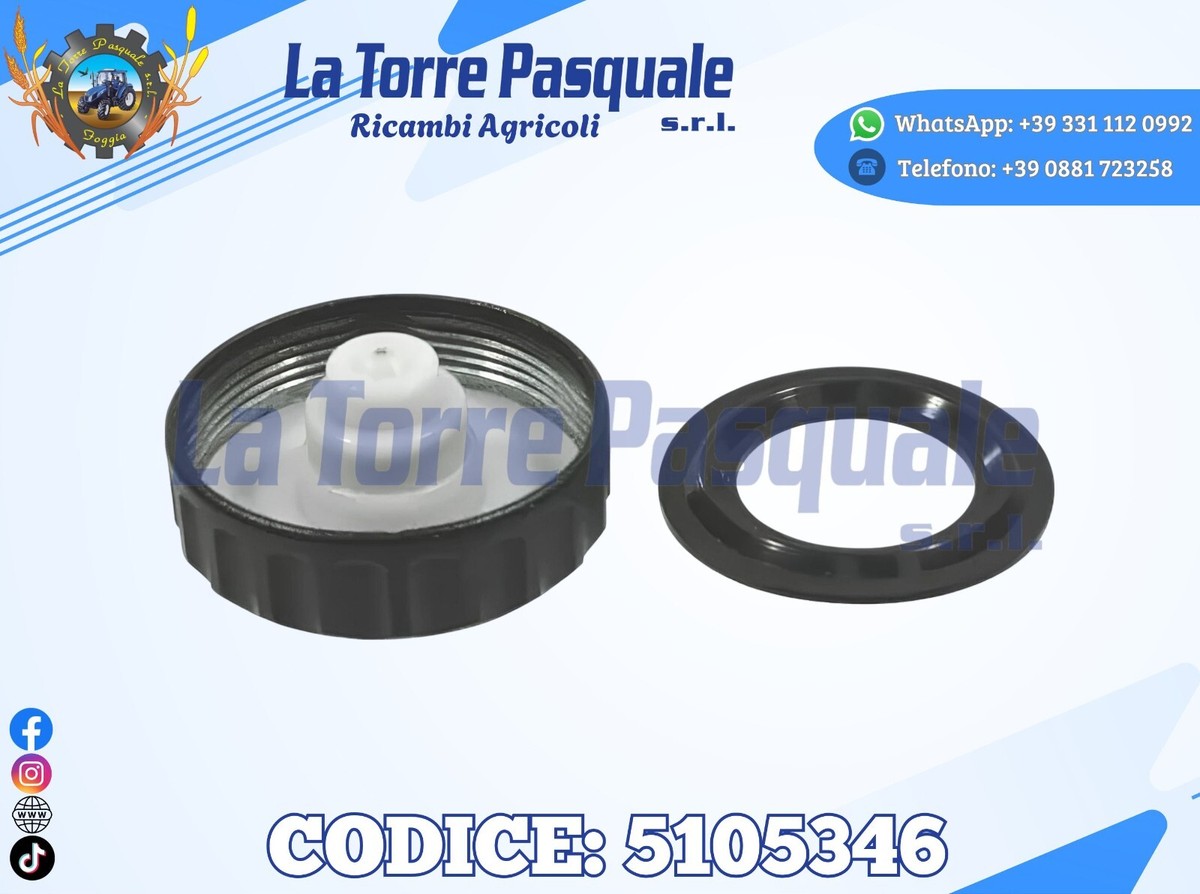 Tappo Serbatoio Carburante Per Trattore Fiat - Ricambio 5105346, Leggero E Compatibile - Foto 7
