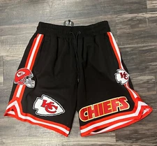 Pro Standard Kansas City Chiefs Licensed Shorts NFL  Mens 2XL  (No Drawstring)