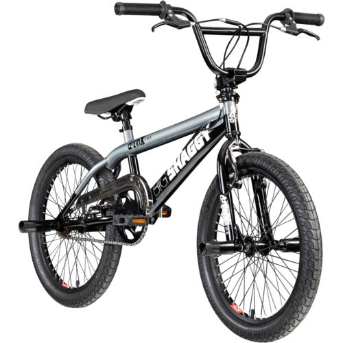 BMX Freestyle 20 Zoll Kinderrad deTox Big Shaggy Jugendliche unisex schwarz/weiß - Bild 16 von 55