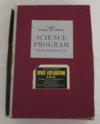 Science Service: Science Program Book Collection (1960s, 6 Paperback Books)