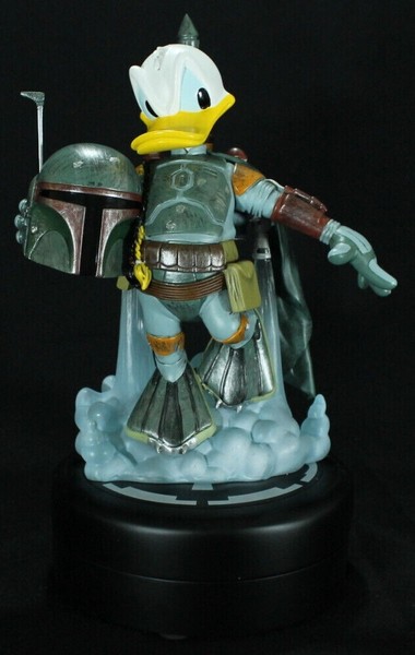 Figura Pato Donald como Boba Fett Star Wars