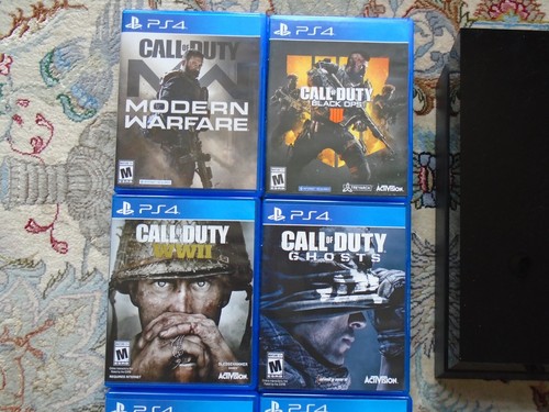 PS4 console CUH-1001A, 17 games, controllers, cables PlayStation 4 - Picture 4 of 17